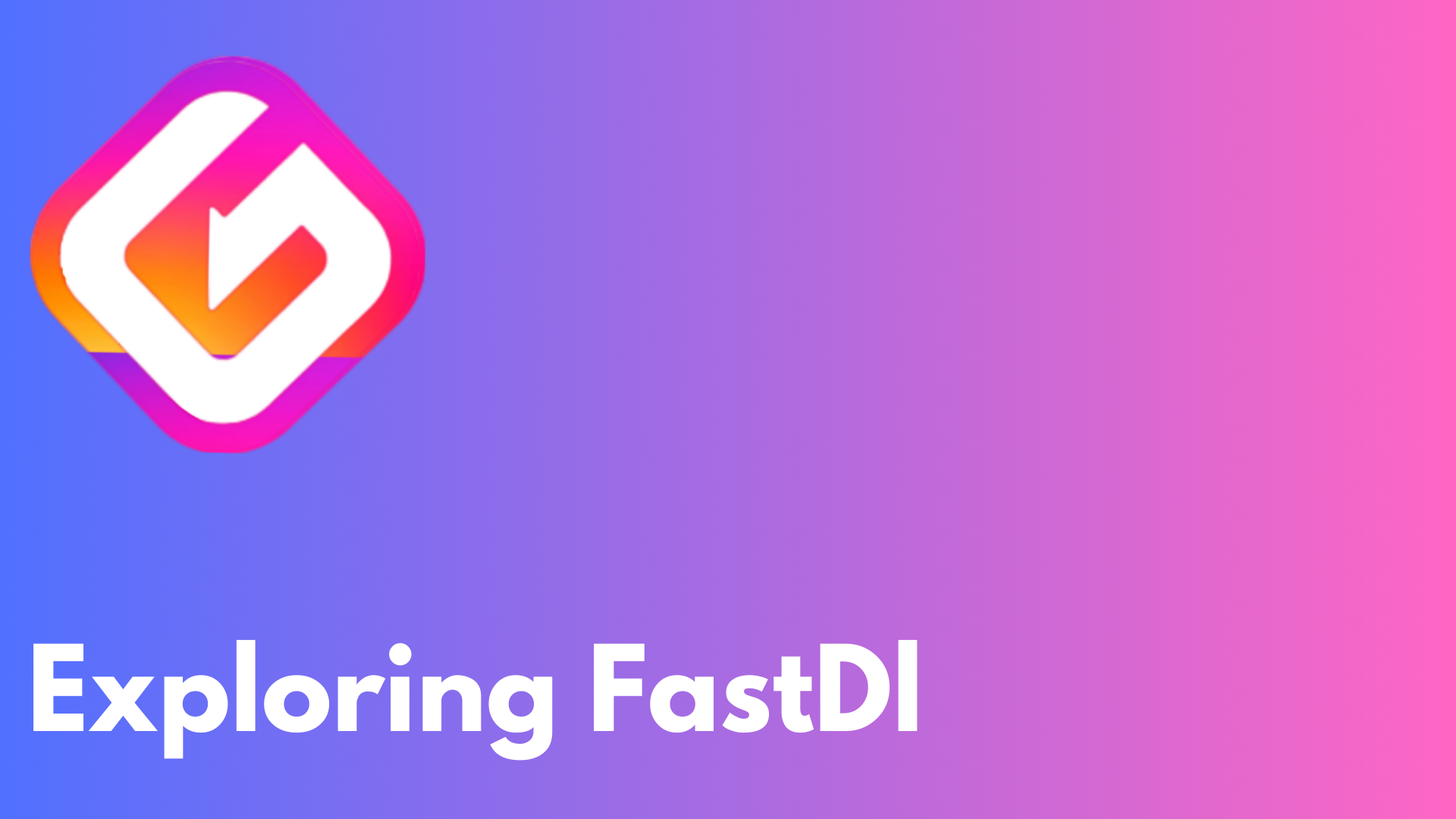 Exploring FastDl image